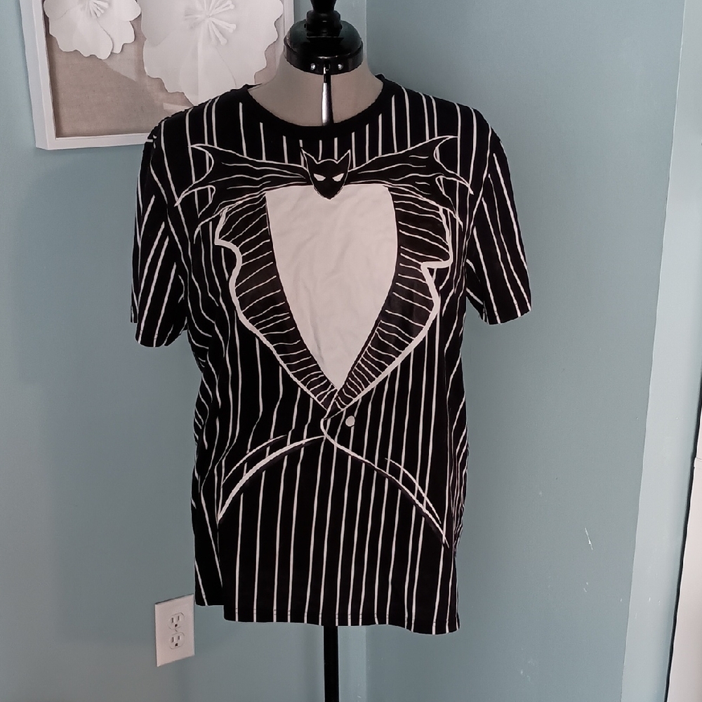 Black and White Striped T-Shirt